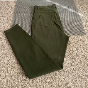 Time and Tru Dark Olive Jeggings